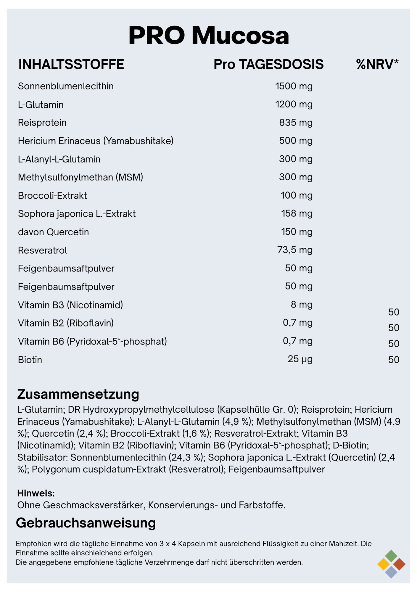 TISSO Pro Mucosa - 360 Kapseln