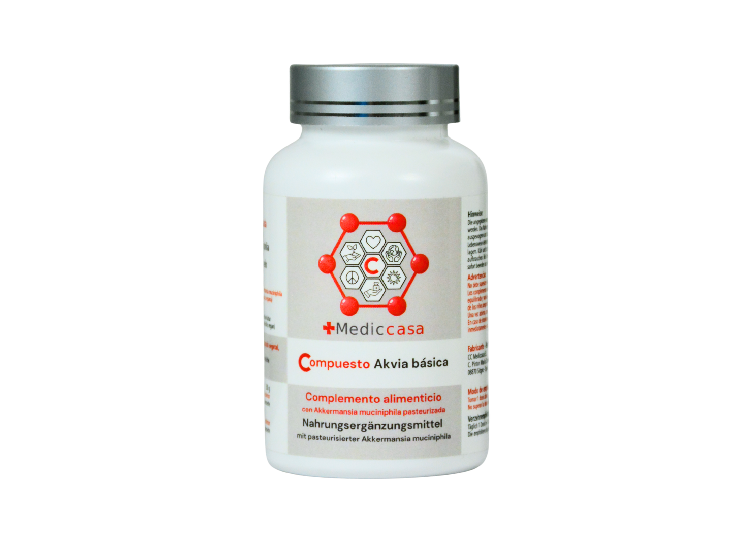 Mediccasa Akvia básica Akkermansia 60 Kapseln