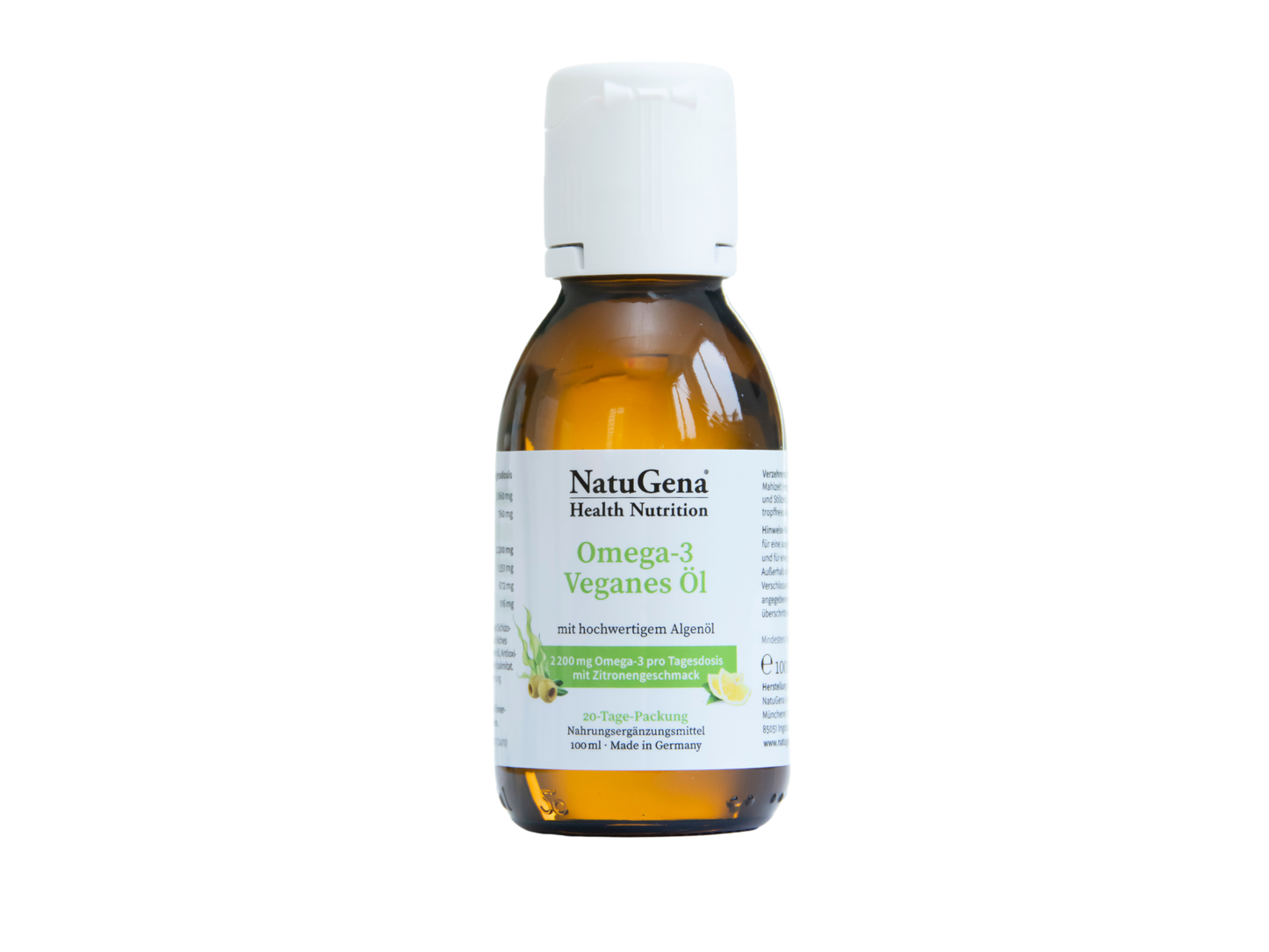 NatuGena Veganes Omega 3-Öl - 100 ml