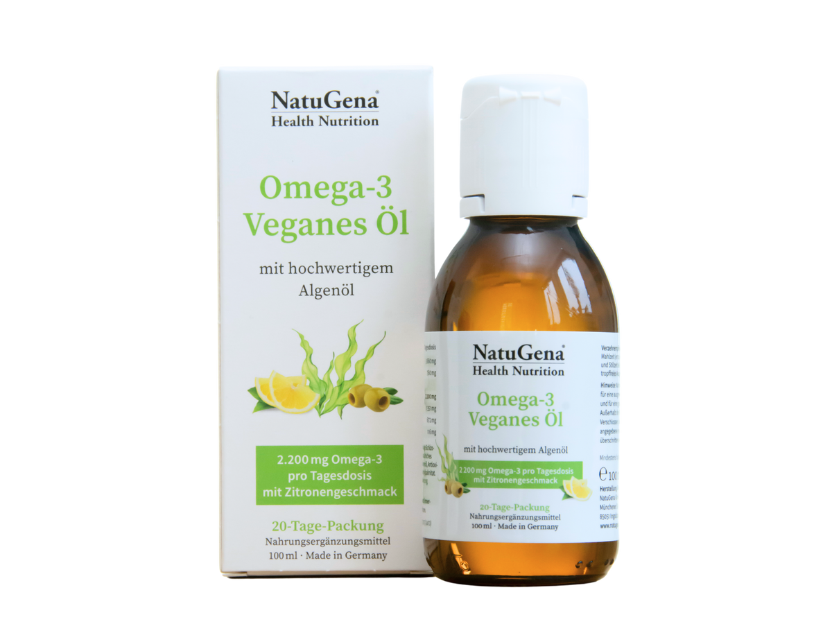 NatuGena Veganes Omega 3-Öl - 100 ml