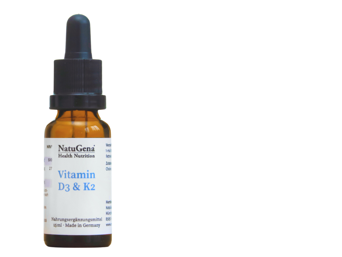 NatuGena Vitamin D3 & K2 - 15 ml