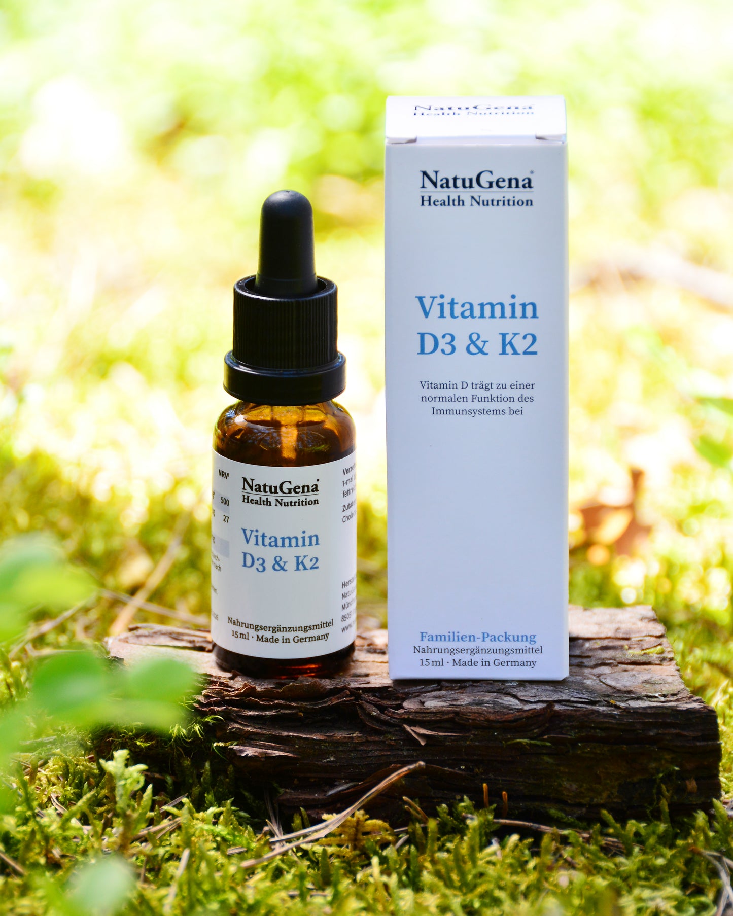 NatuGena Vitamin D3 & K2 - 15 ml