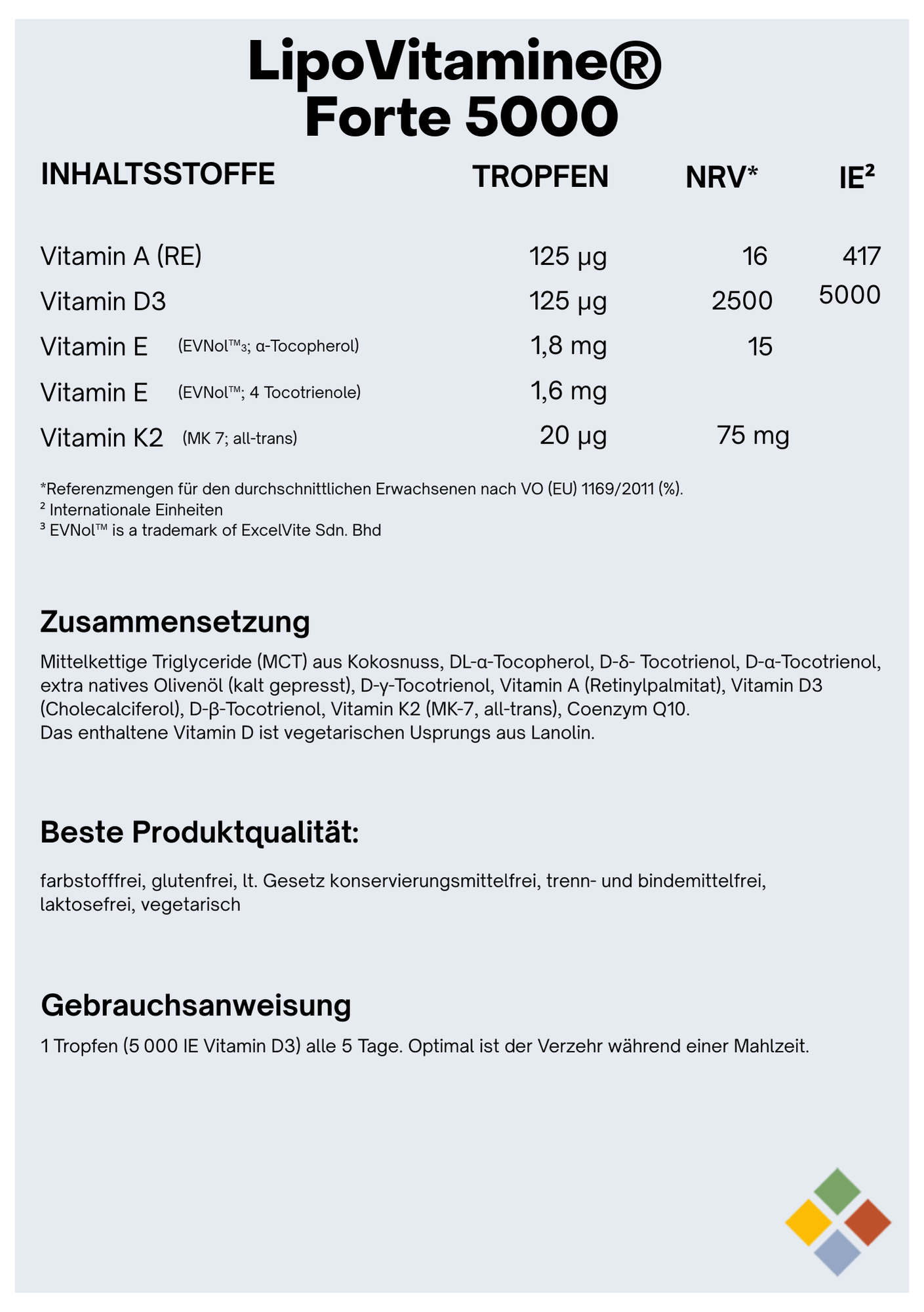 NatuGena LipoVitamine Forte 5000 (20 ml)