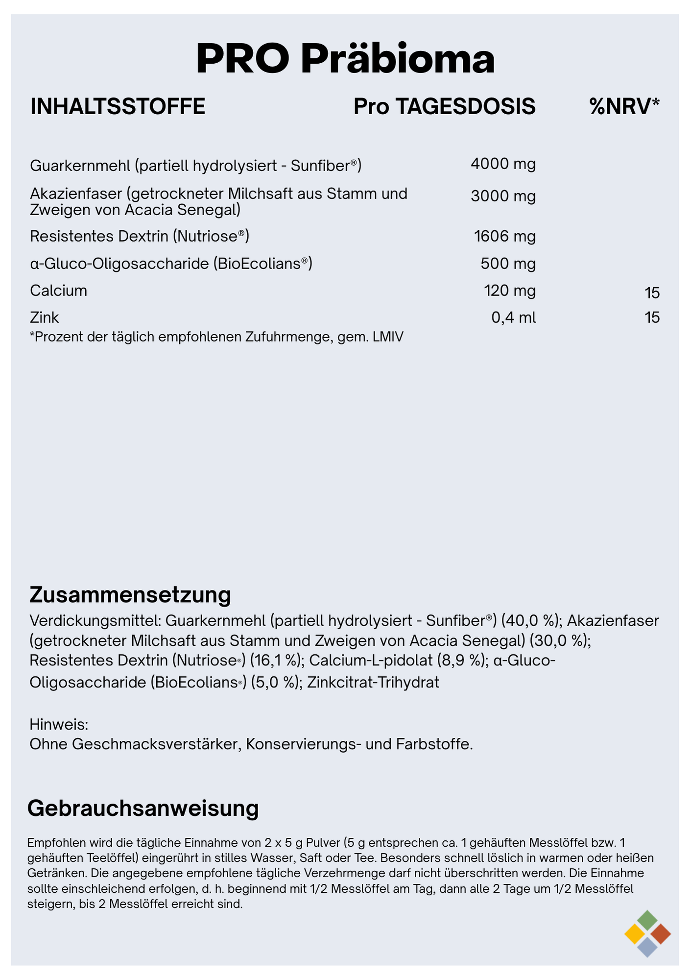 TISSO Pro Präbiom Pulver - 300 g