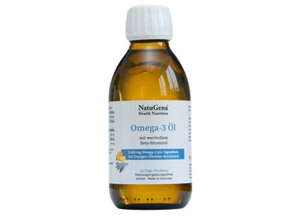 NatuGena Omega-3 Öl aus Fischöl - 200 ml (nachhaltig)