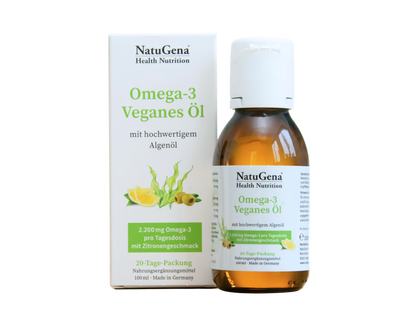 NatuGena Veganes Omega 3-Öl - 100 ml