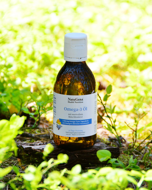 NatuGena Omega-3 Öl aus Fischöl - 200 ml (nachhaltig)