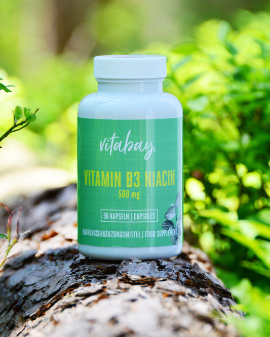 Vitabay Vitamin B3 - Niacin Flush free - 500 mg