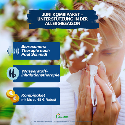 🌿 Juni-Aktion: Bioresonanz nach Paul Schmidt + HIT – Unterstützung in der Allergiesaison