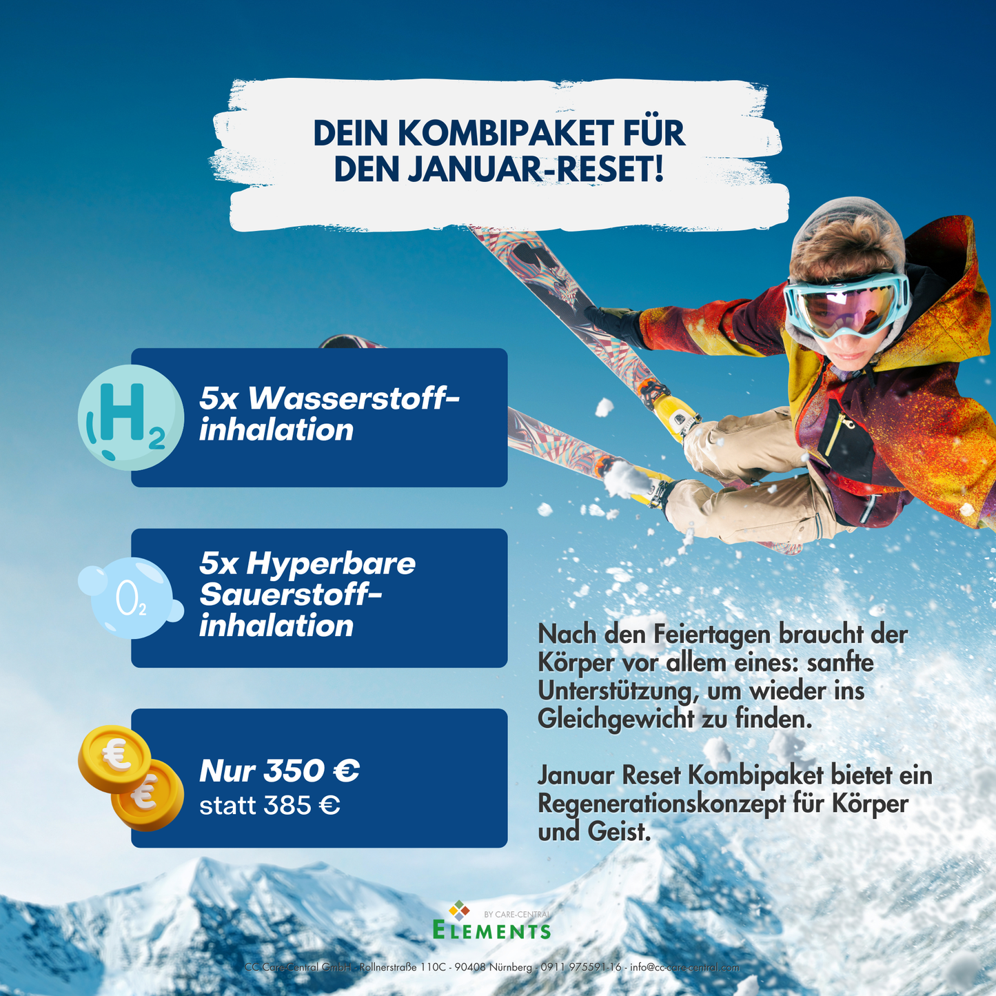 🌿 Januar Reset Kombipaket – Sauerstoff & Wasserstoff